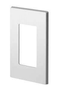 Screwless wall plate simply retrofits