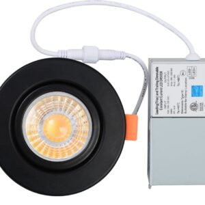 3 inch Gimbal 3CCT – White/Black/Brushed Nickel