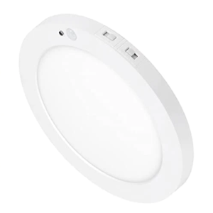 9 inch Slim Flush Mount With Motion and Day/Night Sensor 3CCT