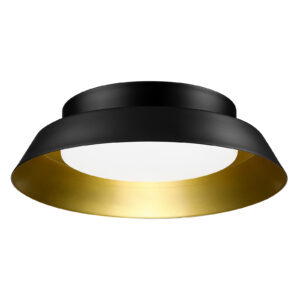 Gold Plate LED Flush Mount φ13 inch 3CCT
