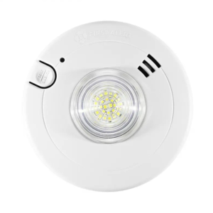 BRK 2-in-1 Photoelectric Smoke Alarm and LED Strobe Light
